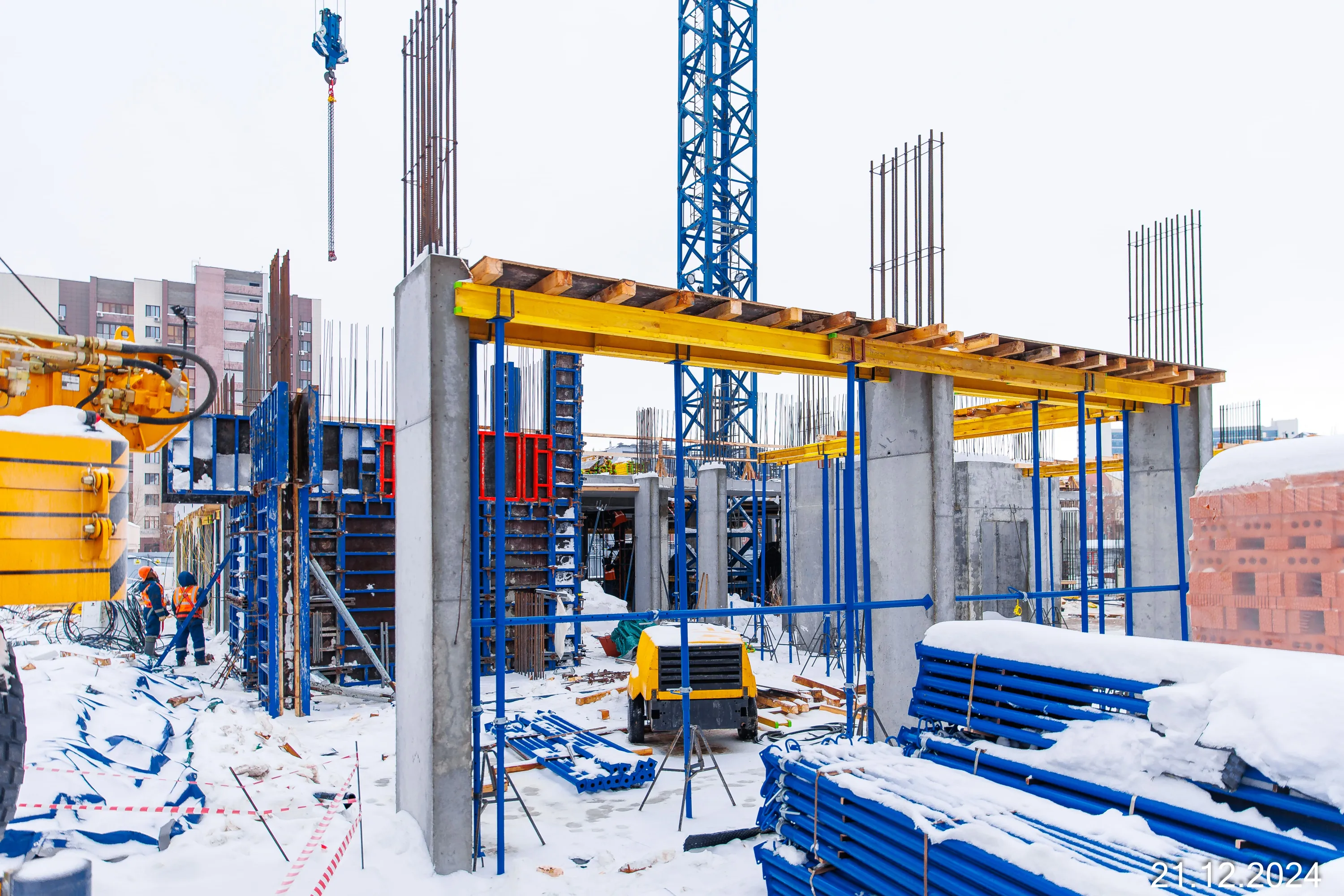 ЖК Кастура Таун ход строительства