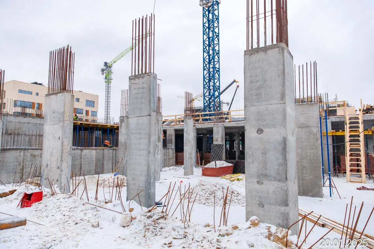 ЖК Кастура Таун ход строительства