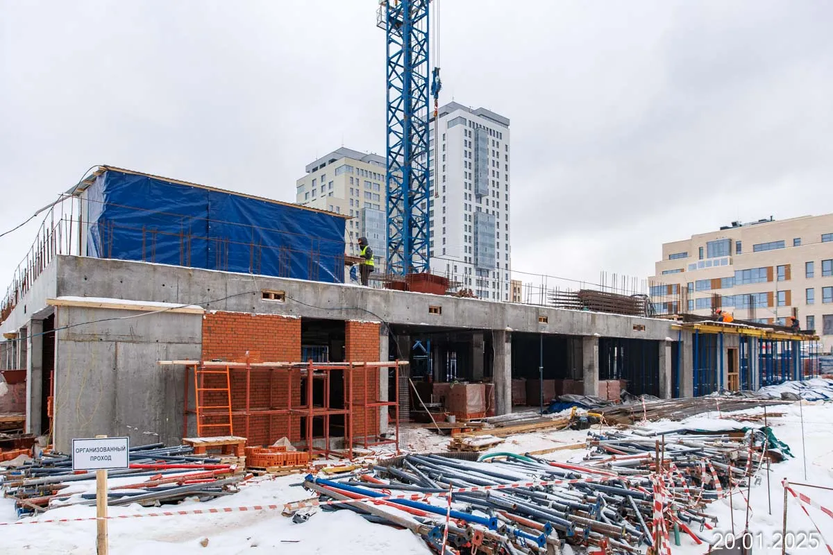 ЖК Кастура Таун ход строительства