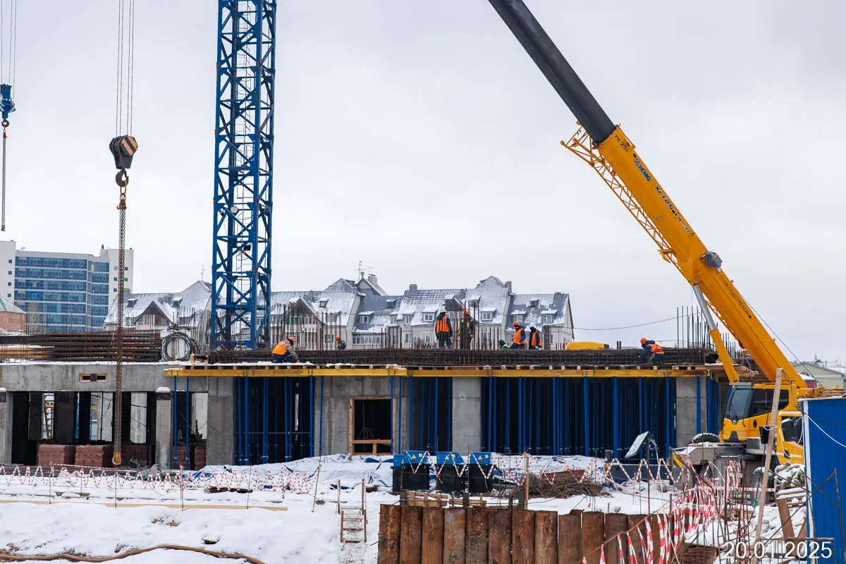 ЖК Кастура Таун ход строительства