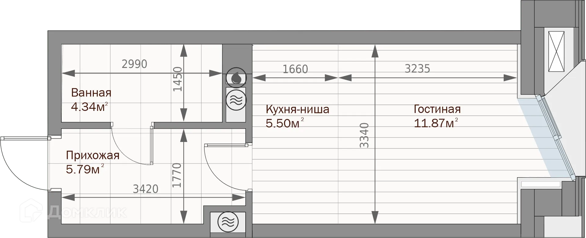 Фото квартиры в ЖК Клубный дом Шаляпина XV