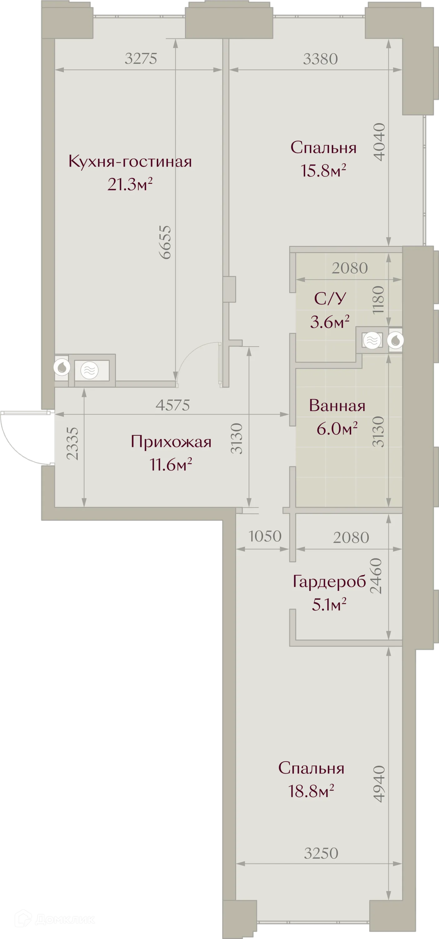 Фото квартиры в ЖК ЗАРЯ