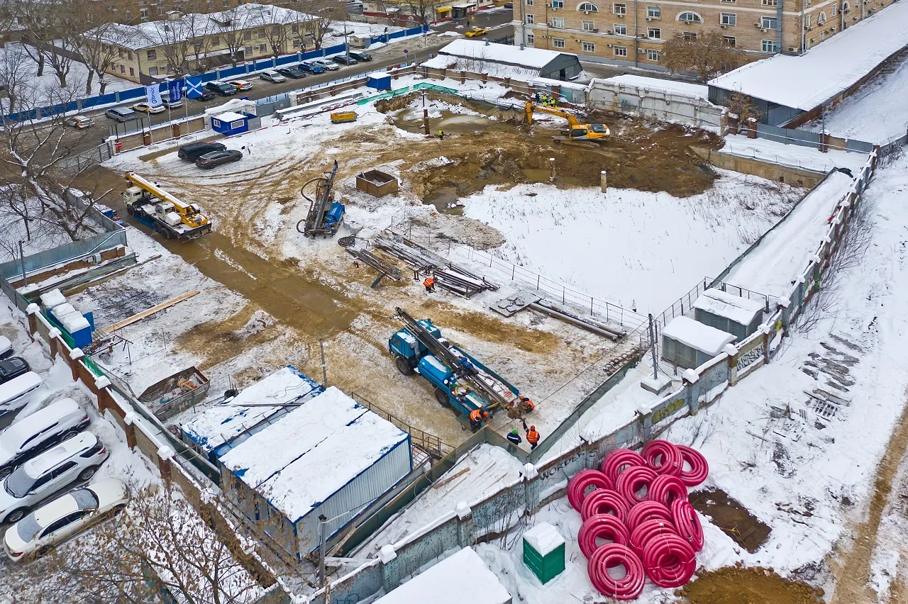 ЖК Glorax Premium Белорусская (Глоракс Премиум Белорусская) ход строительства