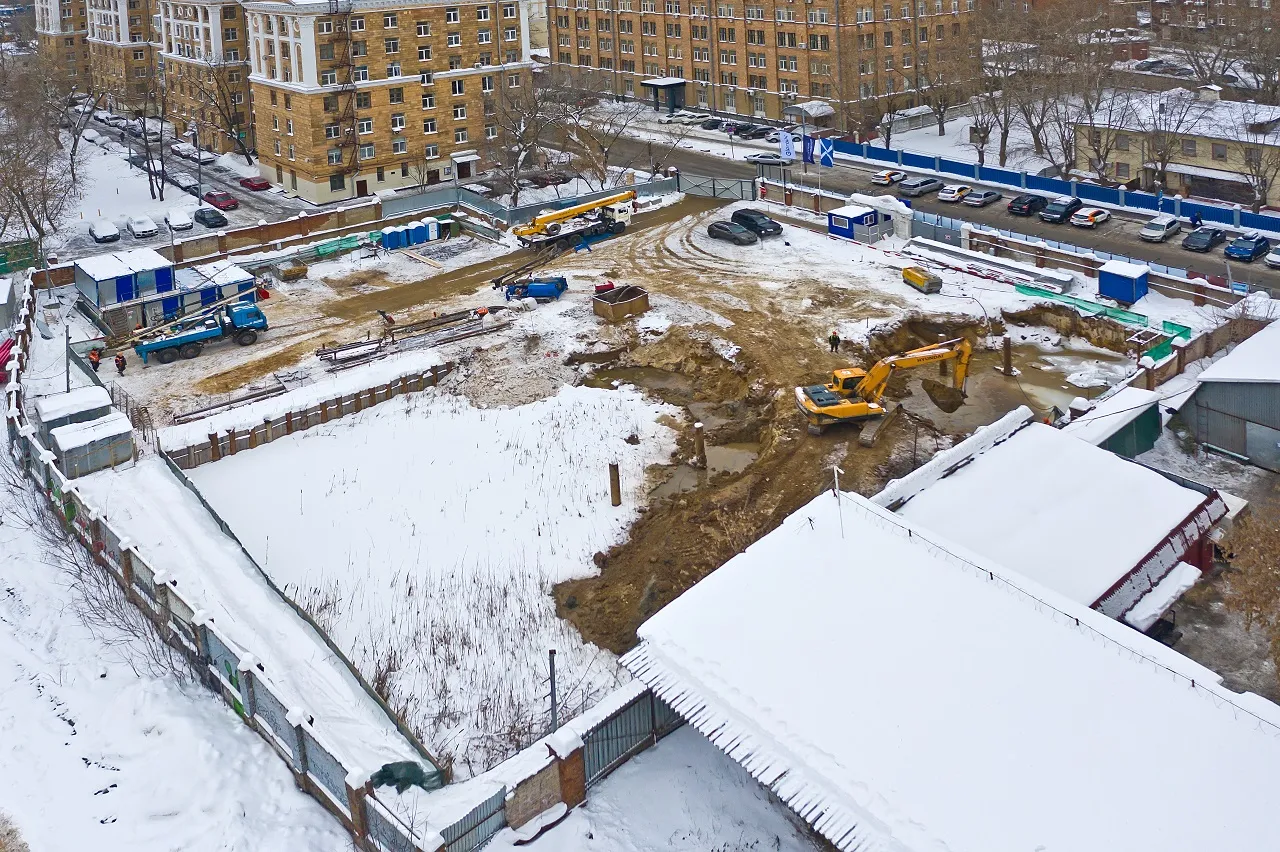 ЖК Glorax Premium Белорусская (Глоракс Премиум Белорусская) ход строительства