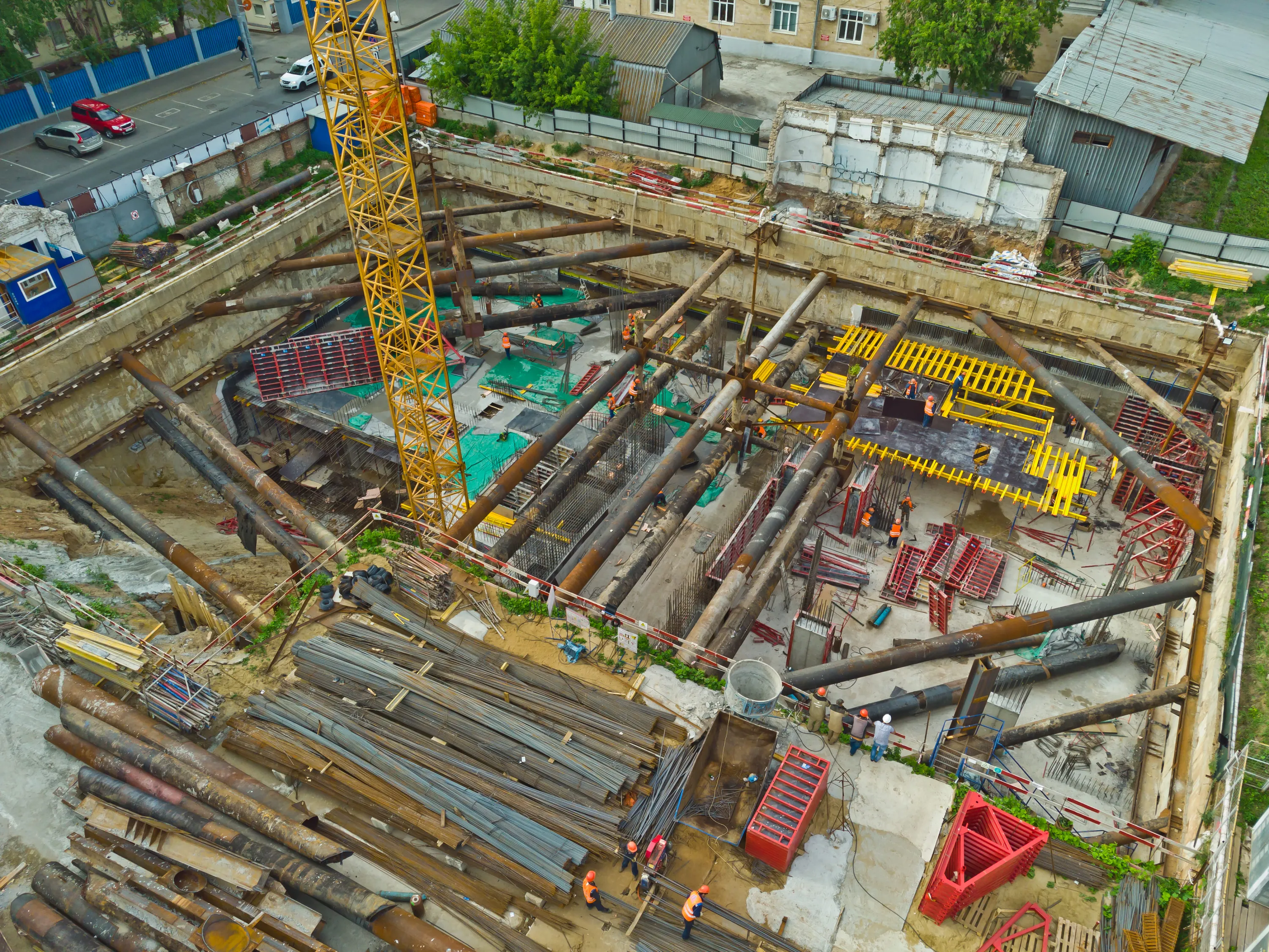 ЖК Glorax Premium Белорусская (Глоракс Премиум Белорусская) ход строительства