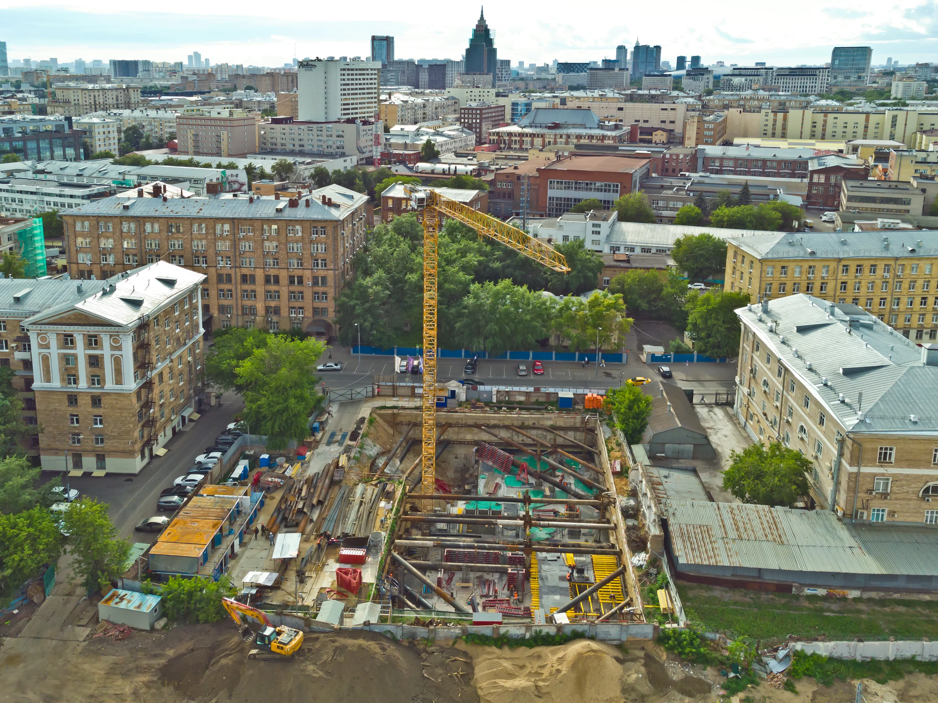 ЖК Glorax Premium Белорусская (Глоракс Премиум Белорусская) ход строительства