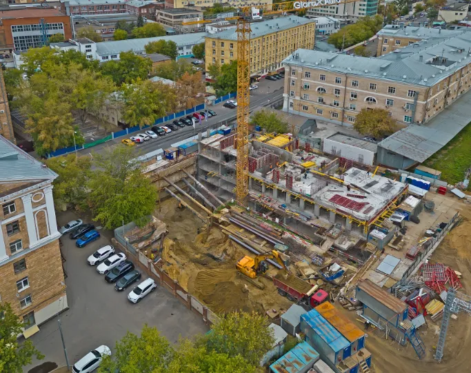 ЖК Glorax Premium Белорусская (Глоракс Премиум Белорусская) ход строительства