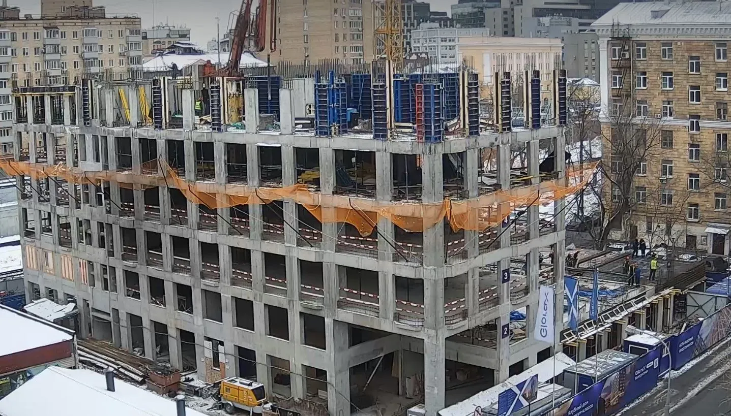 ЖК Glorax Premium Белорусская (Глоракс Премиум Белорусская) ход строительства