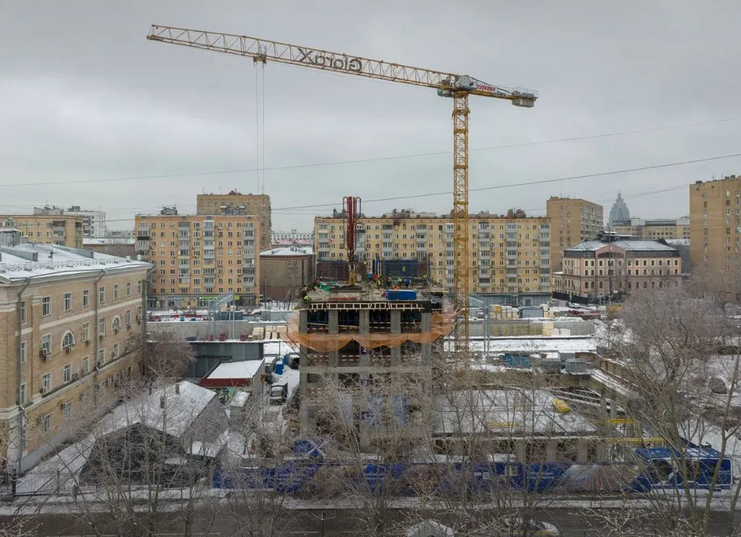 ЖК Glorax Premium Белорусская (Глоракс Премиум Белорусская) ход строительства