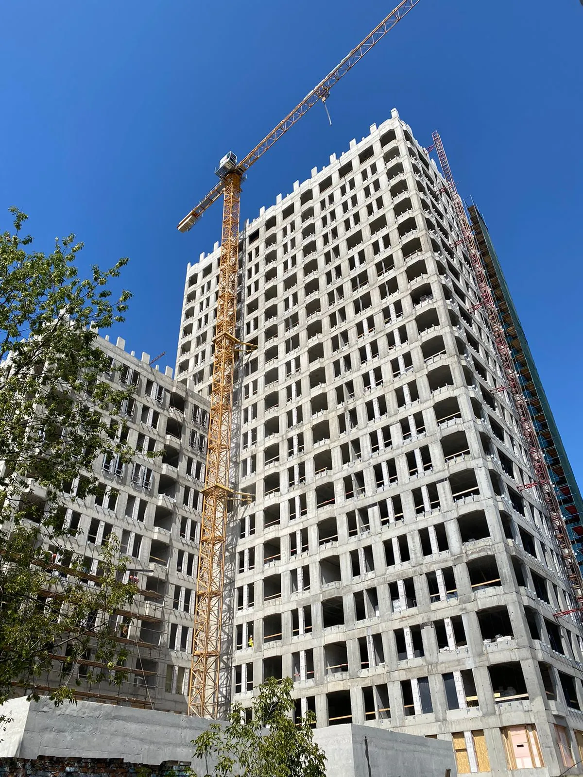 ЖК Glorax Premium Белорусская (Глоракс Премиум Белорусская) ход строительства