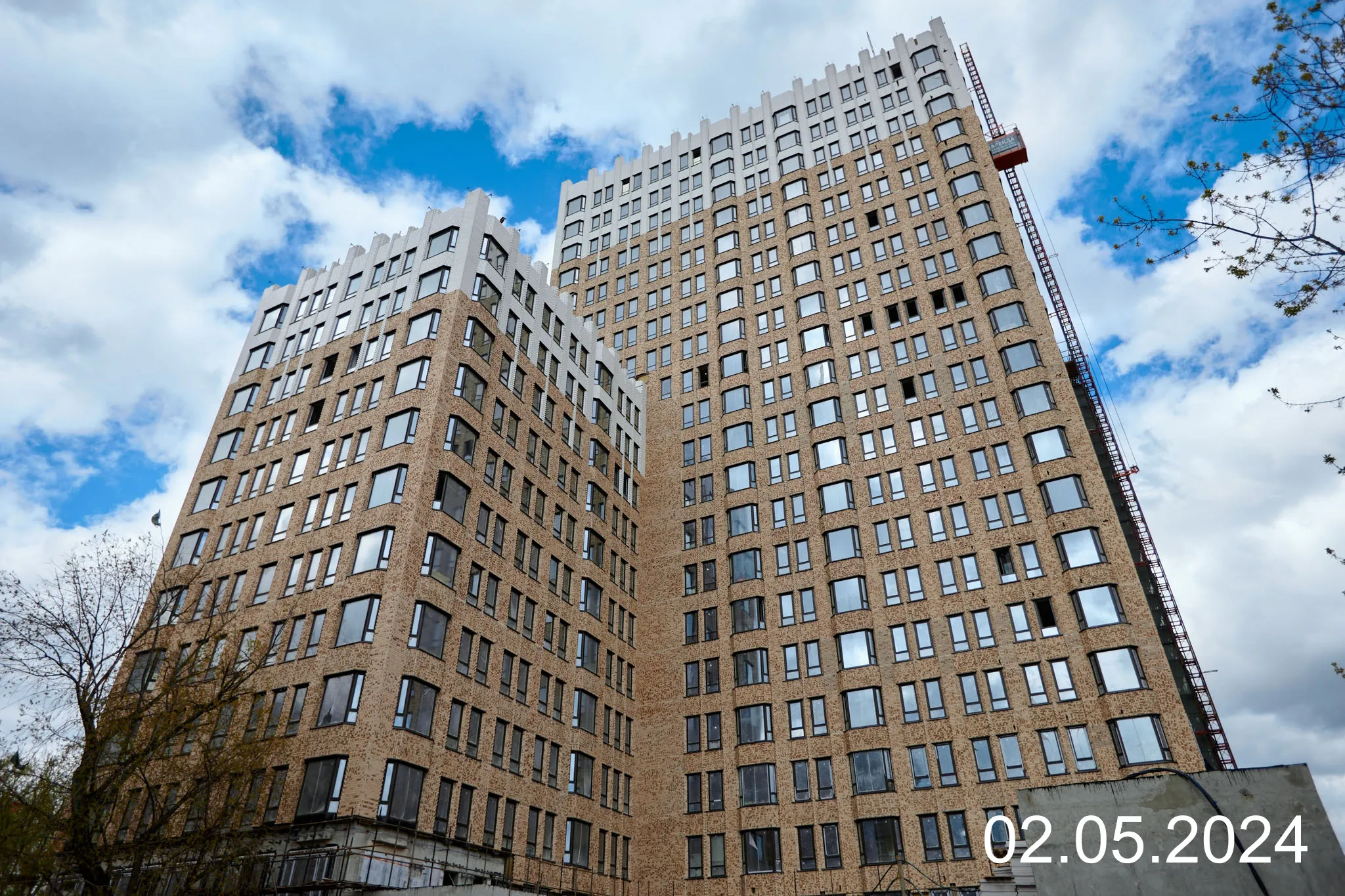 ЖК Glorax Premium Белорусская (Глоракс Премиум Белорусская) ход строительства