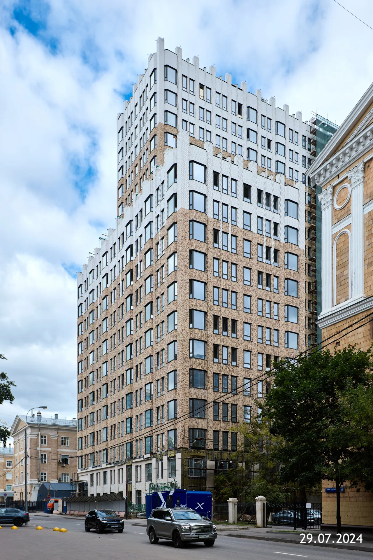 ЖК Glorax Premium Белорусская (Глоракс Премиум Белорусская) ход строительства