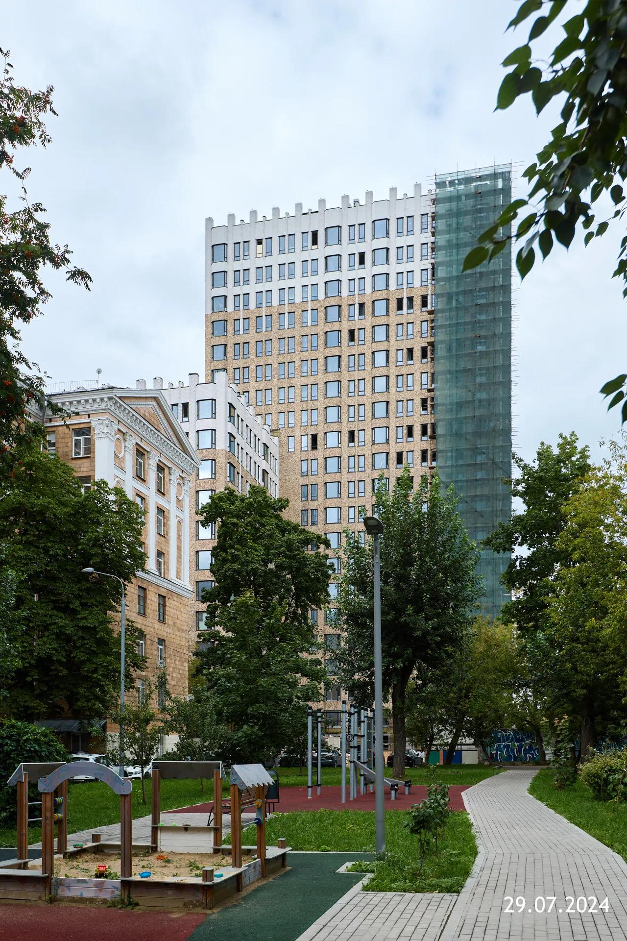 ЖК Glorax Premium Белорусская (Глоракс Премиум Белорусская) ход строительства