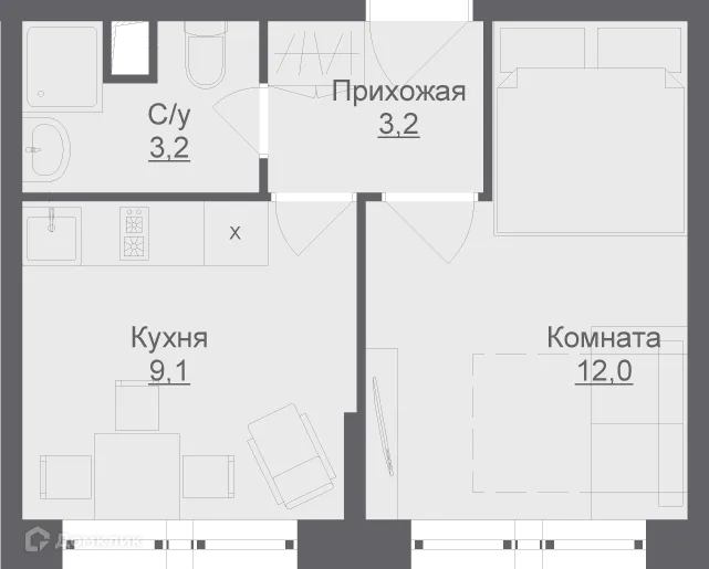 Фото квартиры в ЖК Liberty (Либерти)