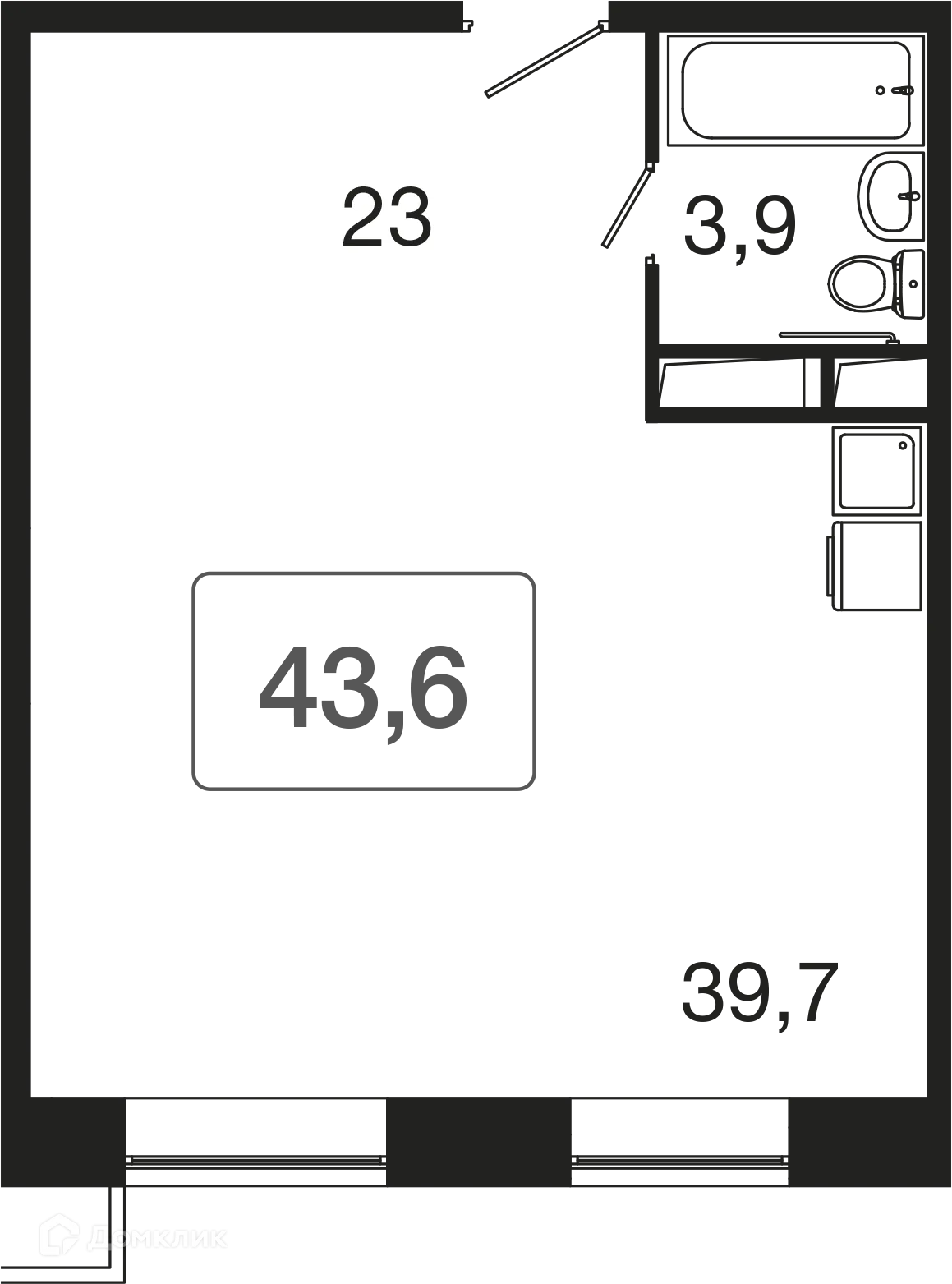 Фото квартиры в ЖК "Сердце Одинцово"