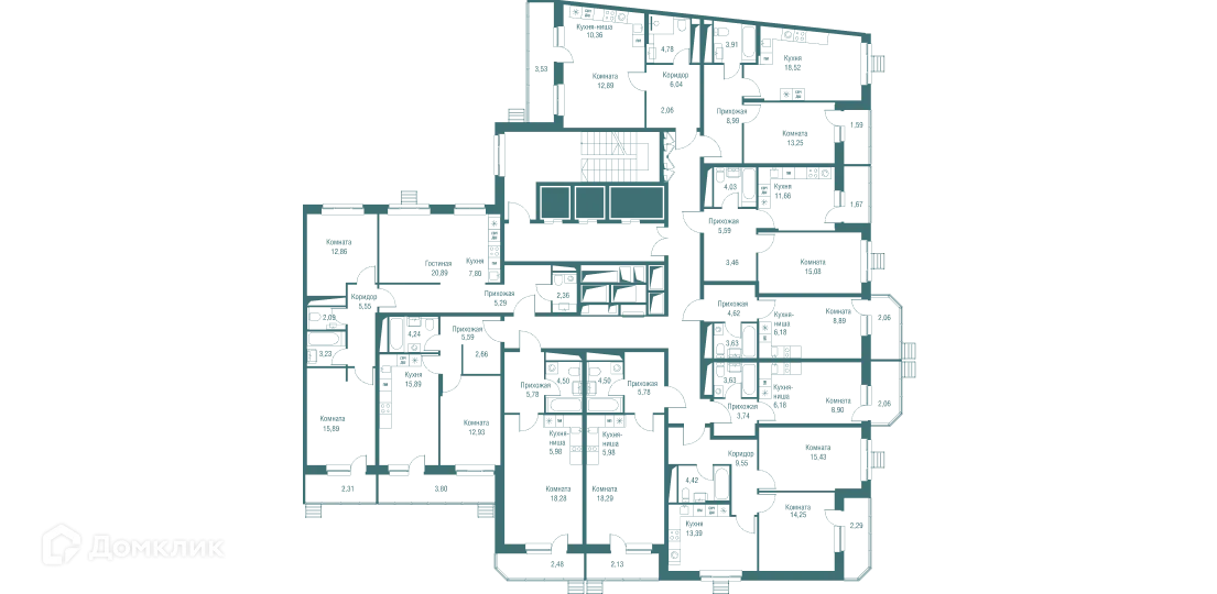 Фото квартиры в ЖК "Одинбург"