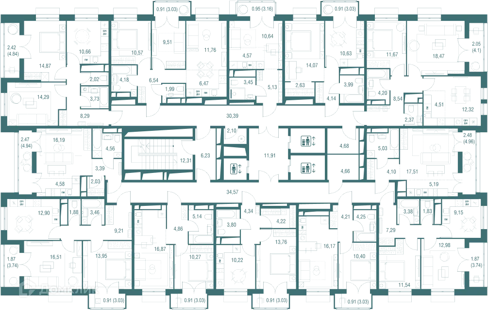 Фото квартиры в ЖК "Одинбург"