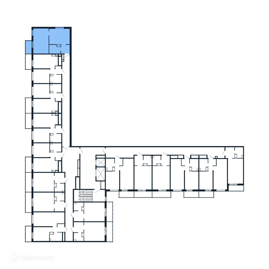 Планировка 1-комнатной квартиры 35.6 м² в ЖК "Полис ЛАВрики", г. Мурино — фото 2