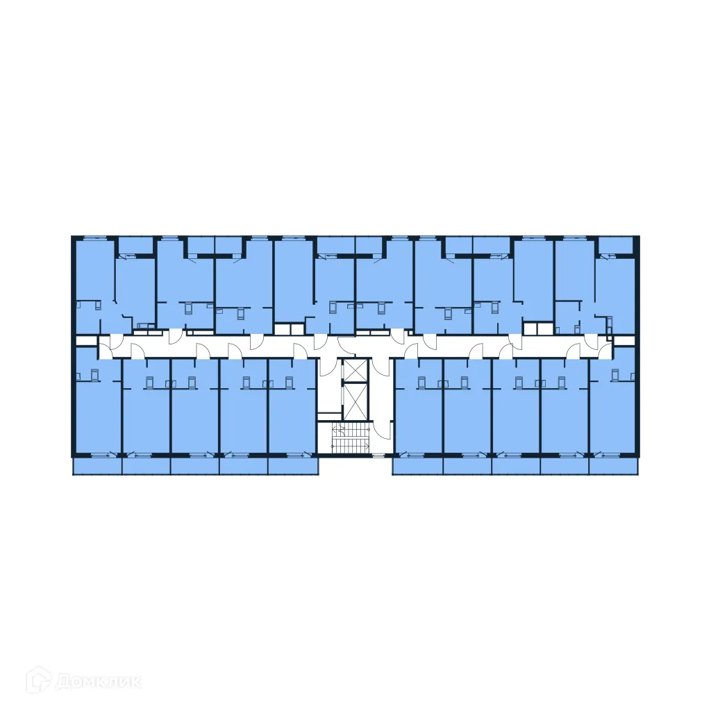 Планировка студии квартиры 24.94 м² в ЖК "Полис ЛАВрики", г. Мурино — фото 2
