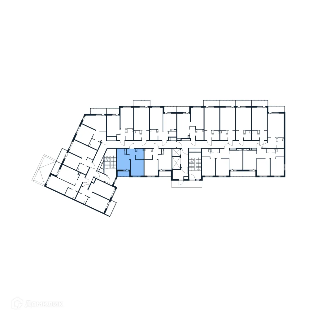 Планировка 1-комнатной квартиры 30.95 м² в ЖК "Полис ЛАВрики", г. Мурино — фото 2