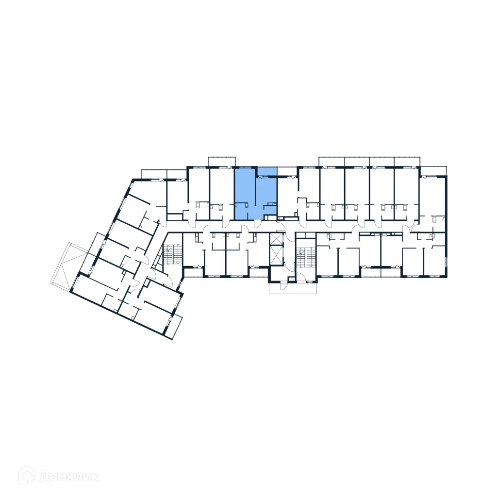 Планировка 1-комнатной квартиры 36.48 м² в ЖК "Полис ЛАВрики", г. Мурино — фото 2