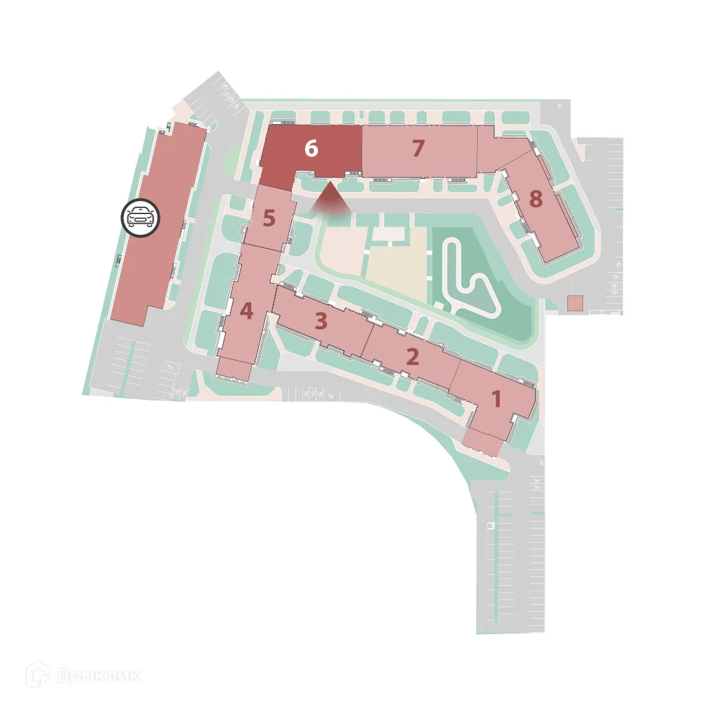 Планировка 1-комнатной квартиры 31.37 м² в ЖК "Полис ЛАВрики", г. Мурино — фото 3