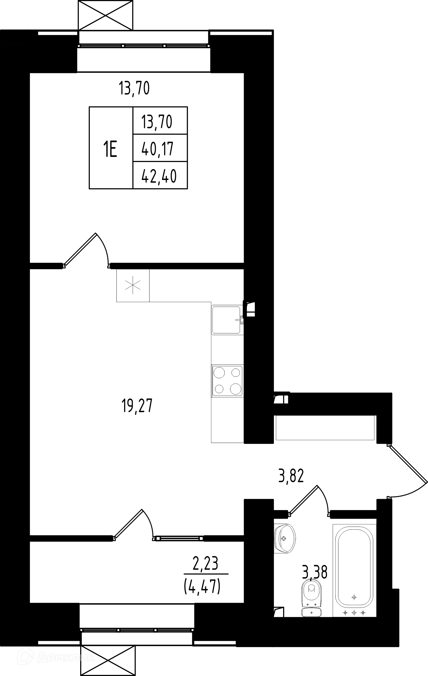 Фото квартиры в ЖК Династия