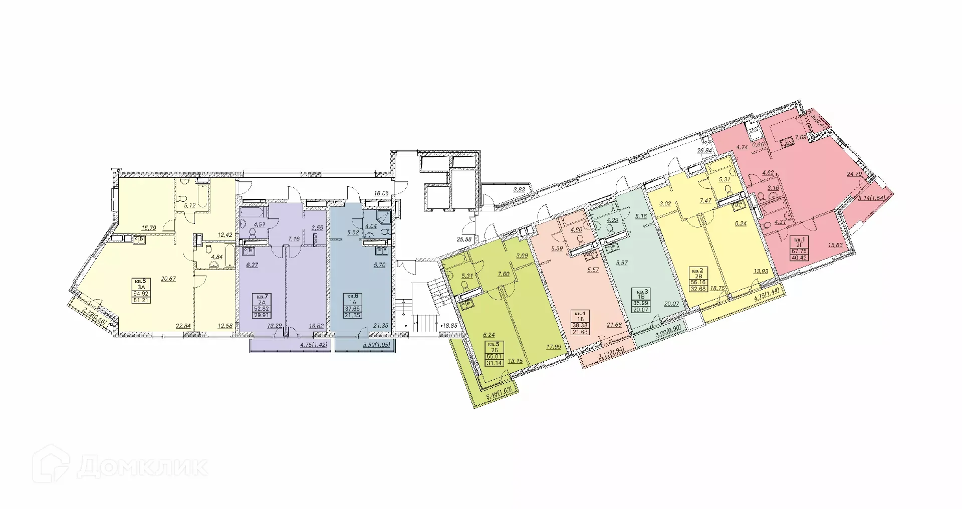 Фото квартиры в ЖК Дом по ул Хади Атласи