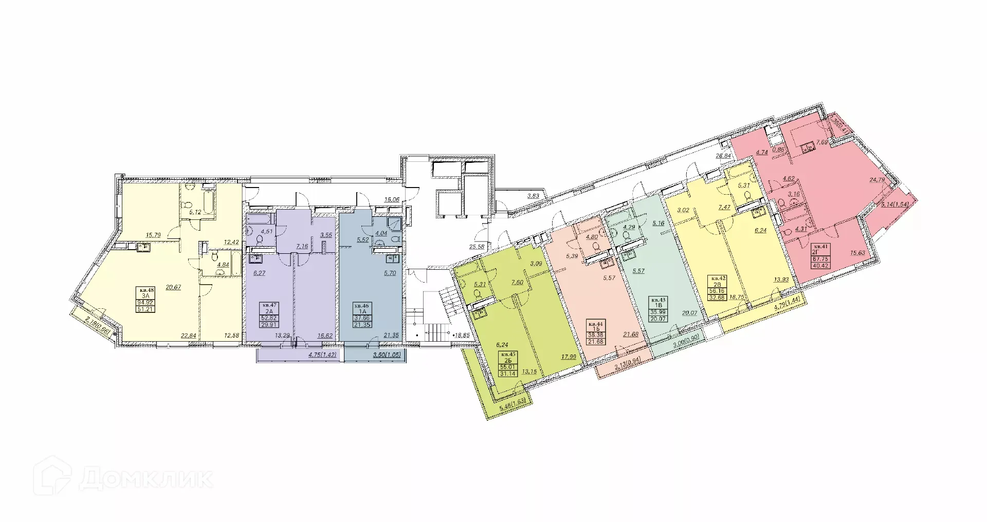 Фото квартиры в ЖК Дом по ул Хади Атласи