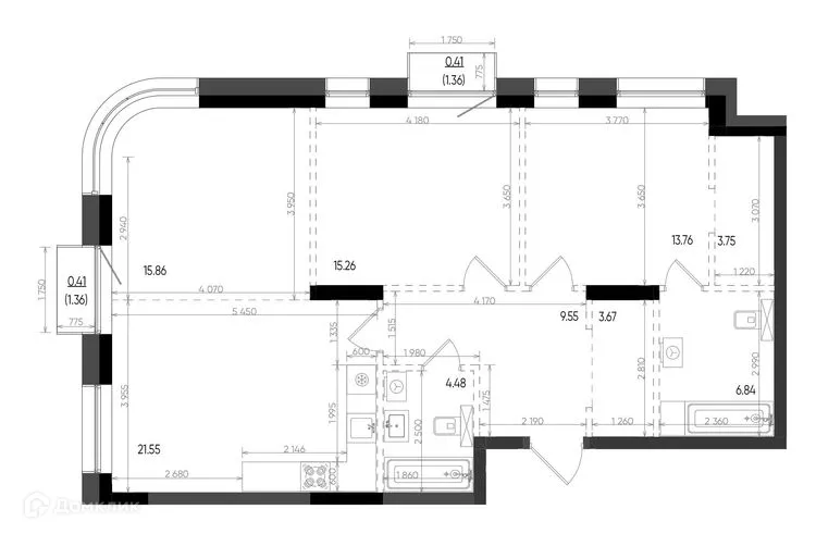 Фото квартиры в ЖК Минтимер