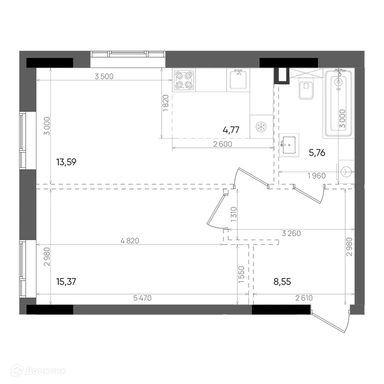 Фото квартиры в ЖК Вознесенский квартал