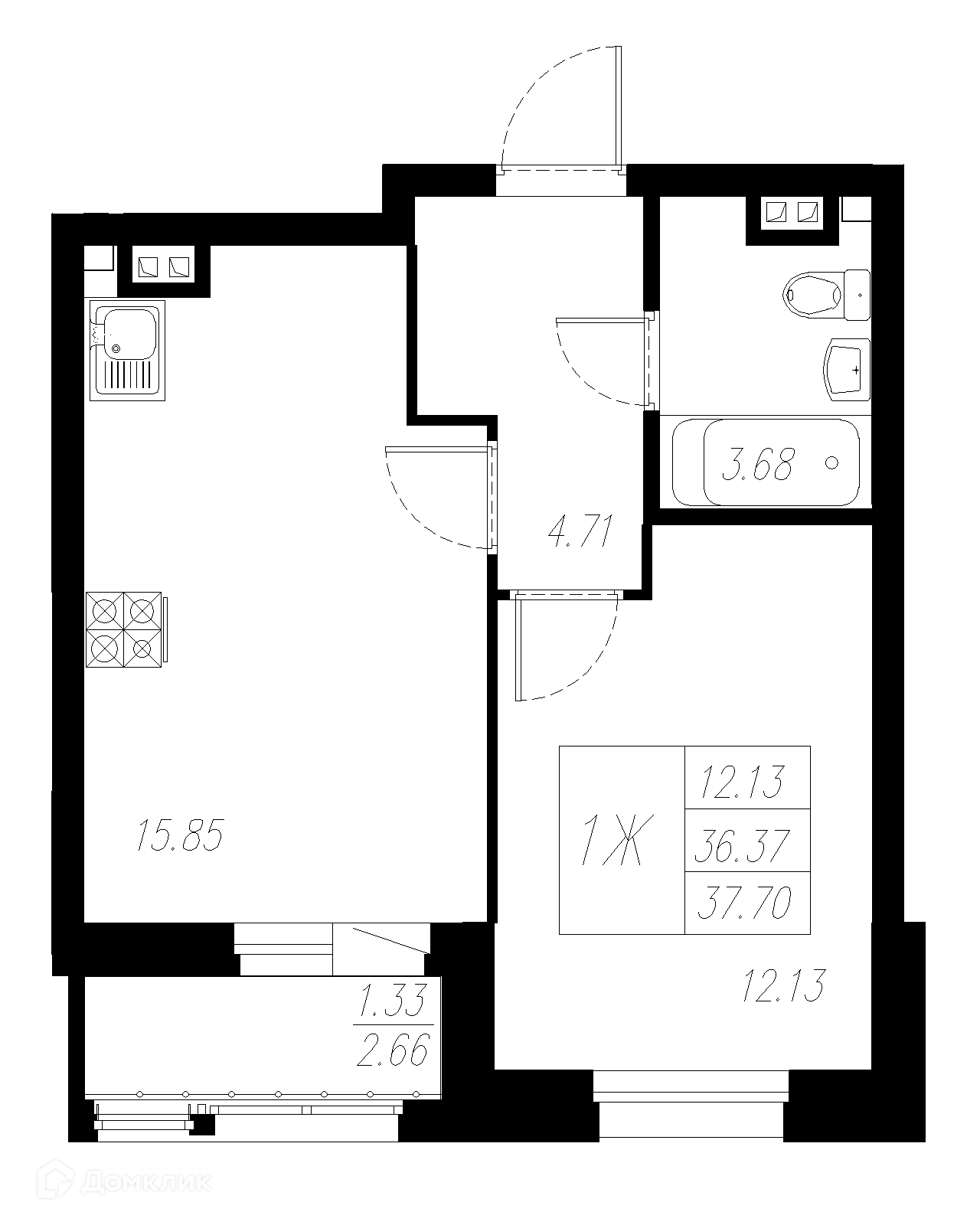 Фото квартиры в ЖК Статный