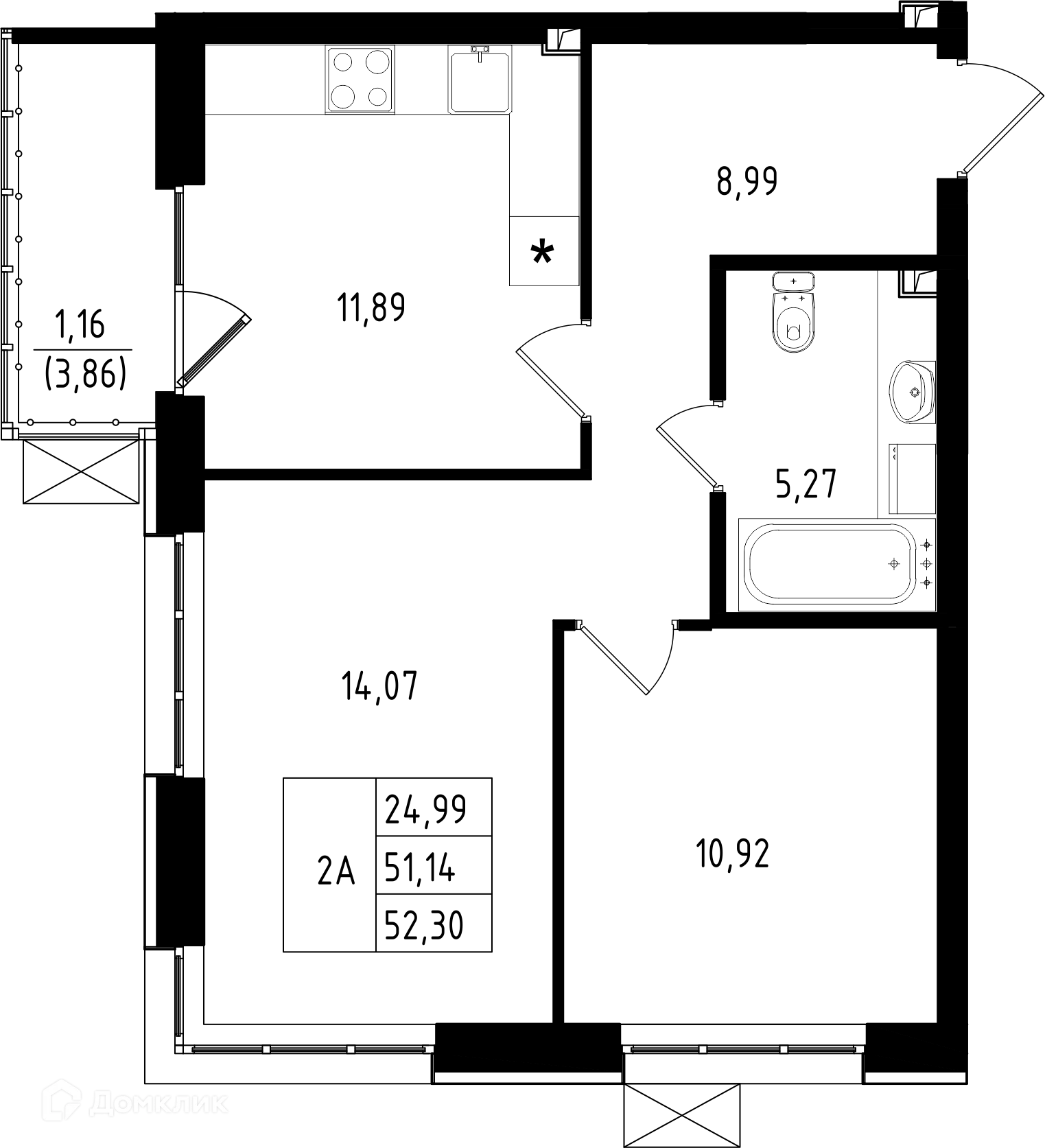 Фото квартиры в ЖК Династия