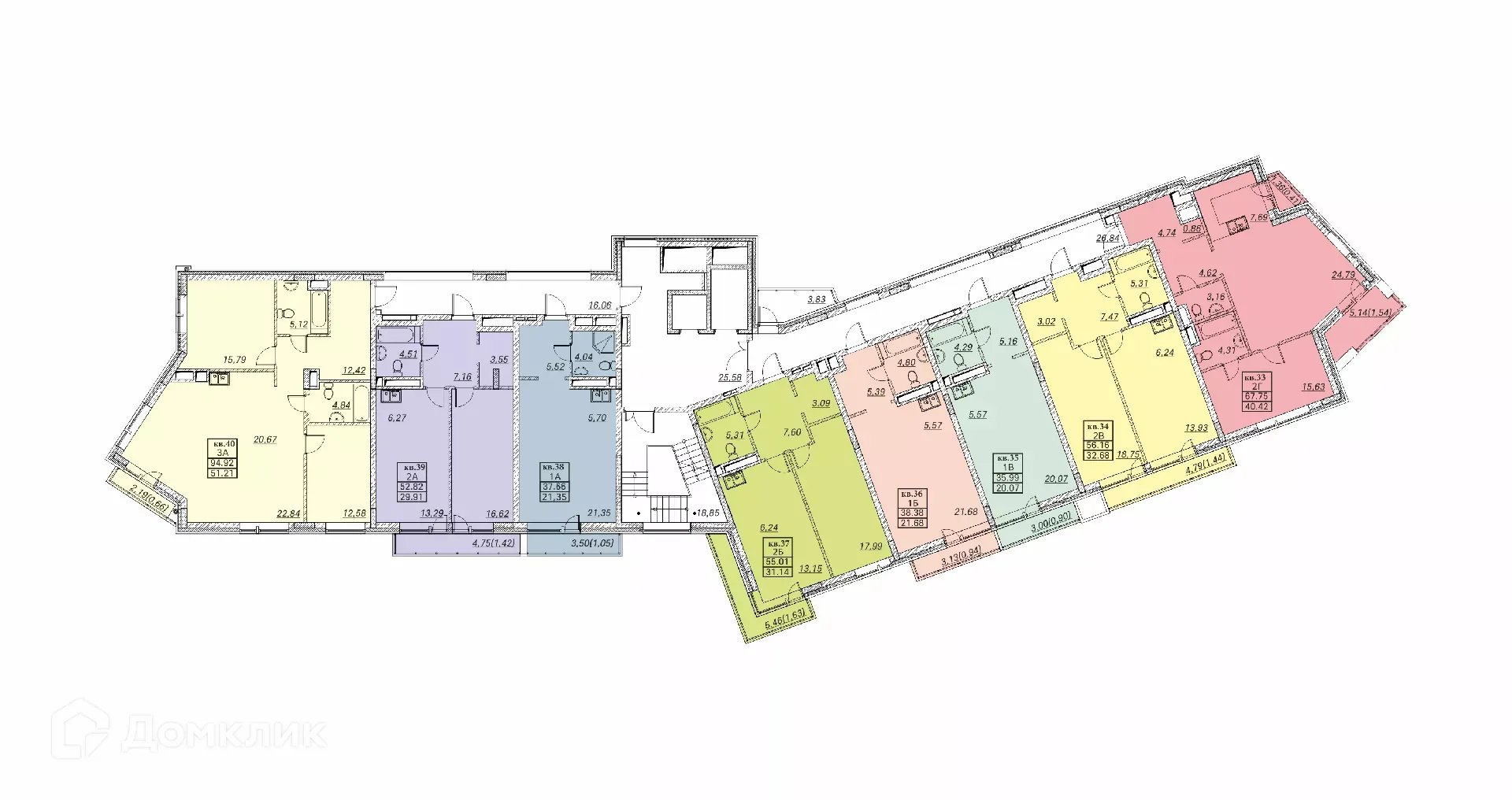 Фото квартиры в ЖК Дом по ул Хади Атласи