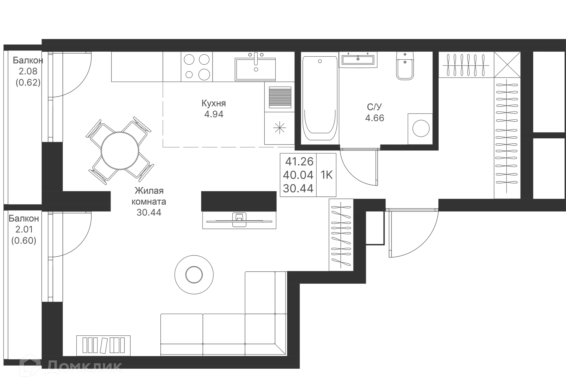 Фото квартиры в ЖК Мой Ритм