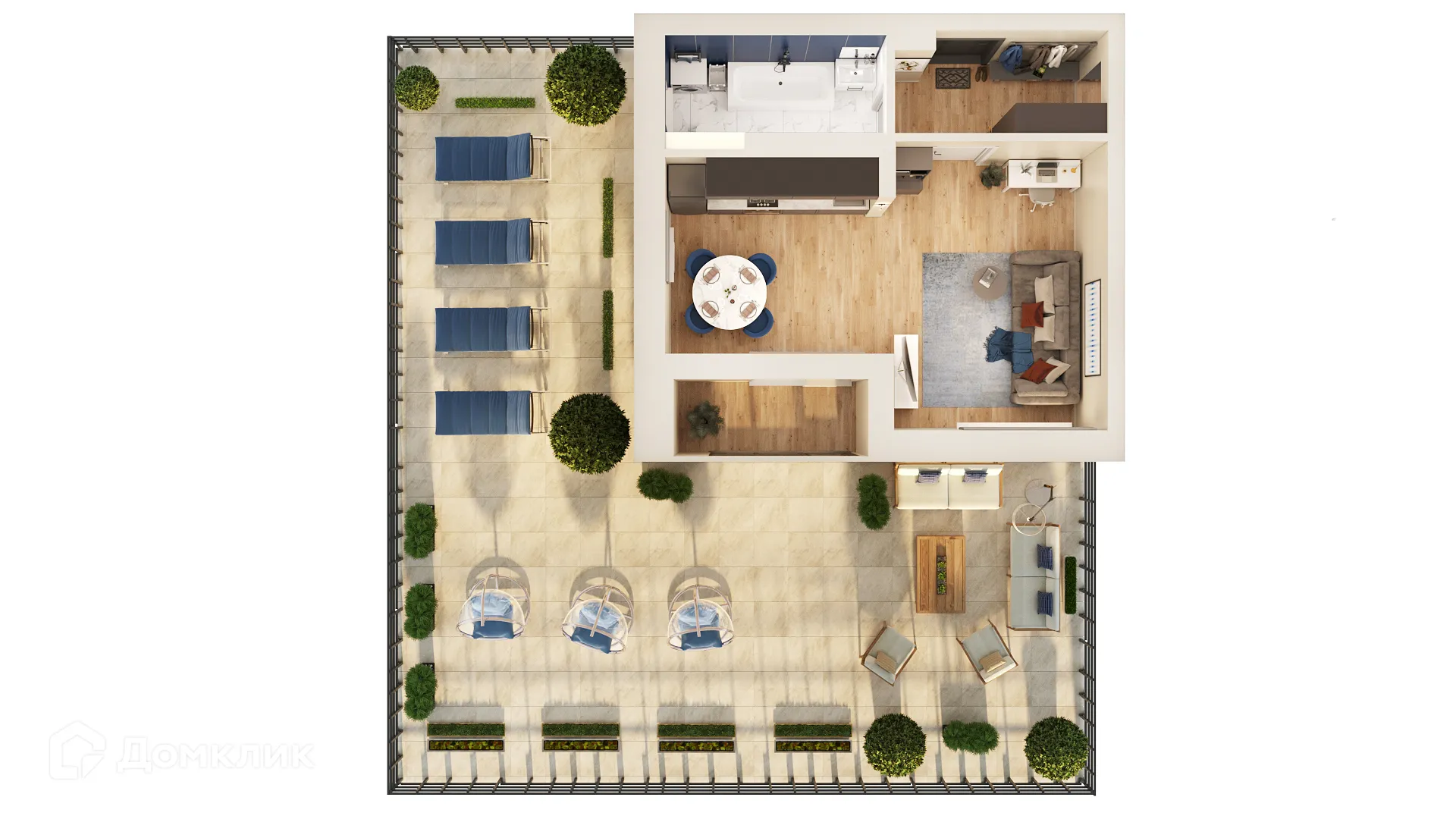 Фото квартиры в ЖК Мой Ритм