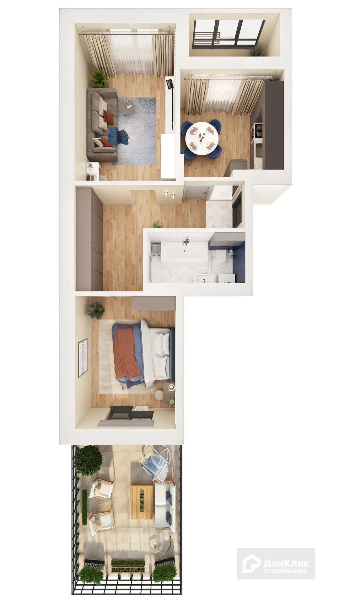 Фото квартиры в ЖК Мой Ритм