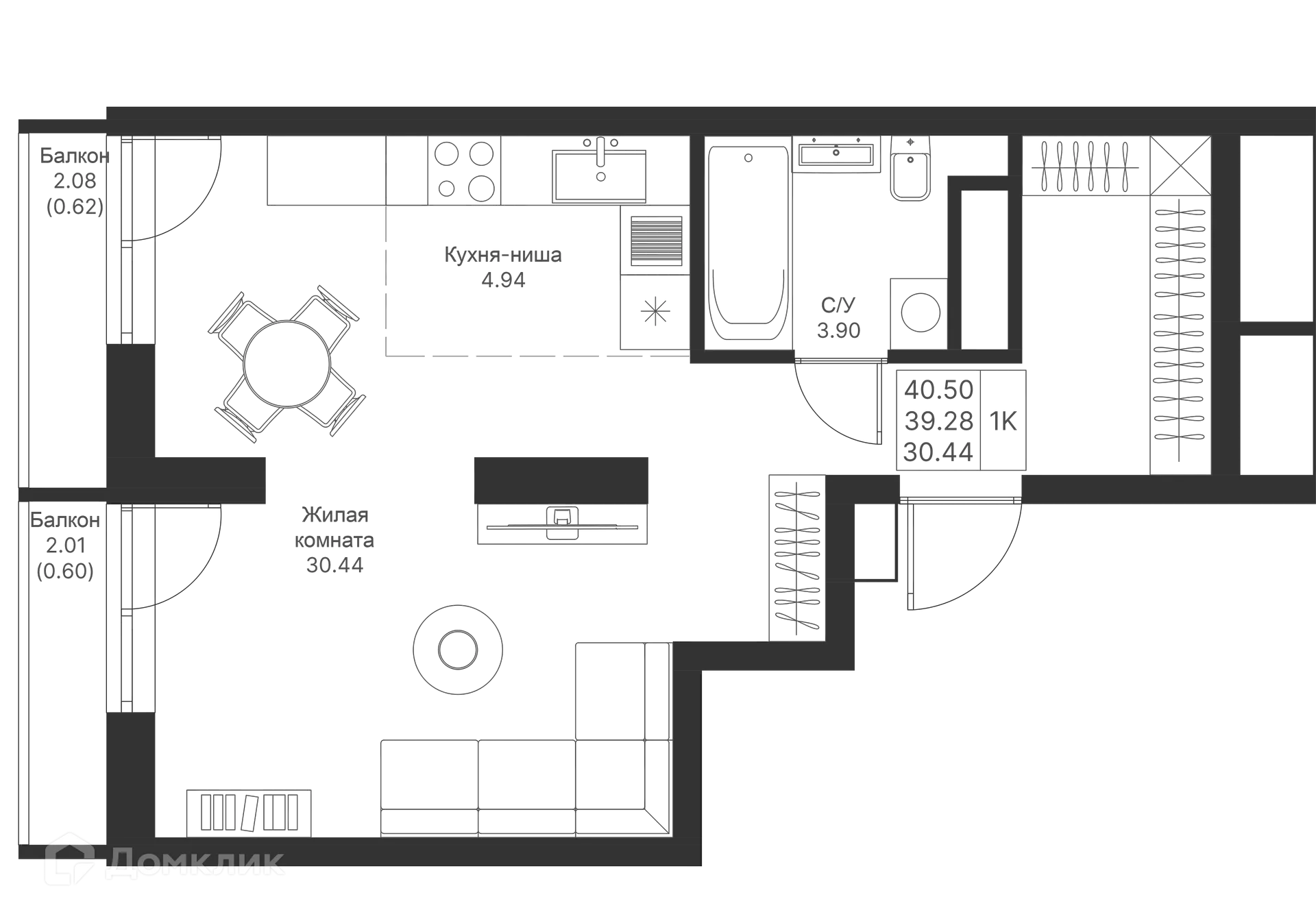Фото квартиры в ЖК Мой Ритм