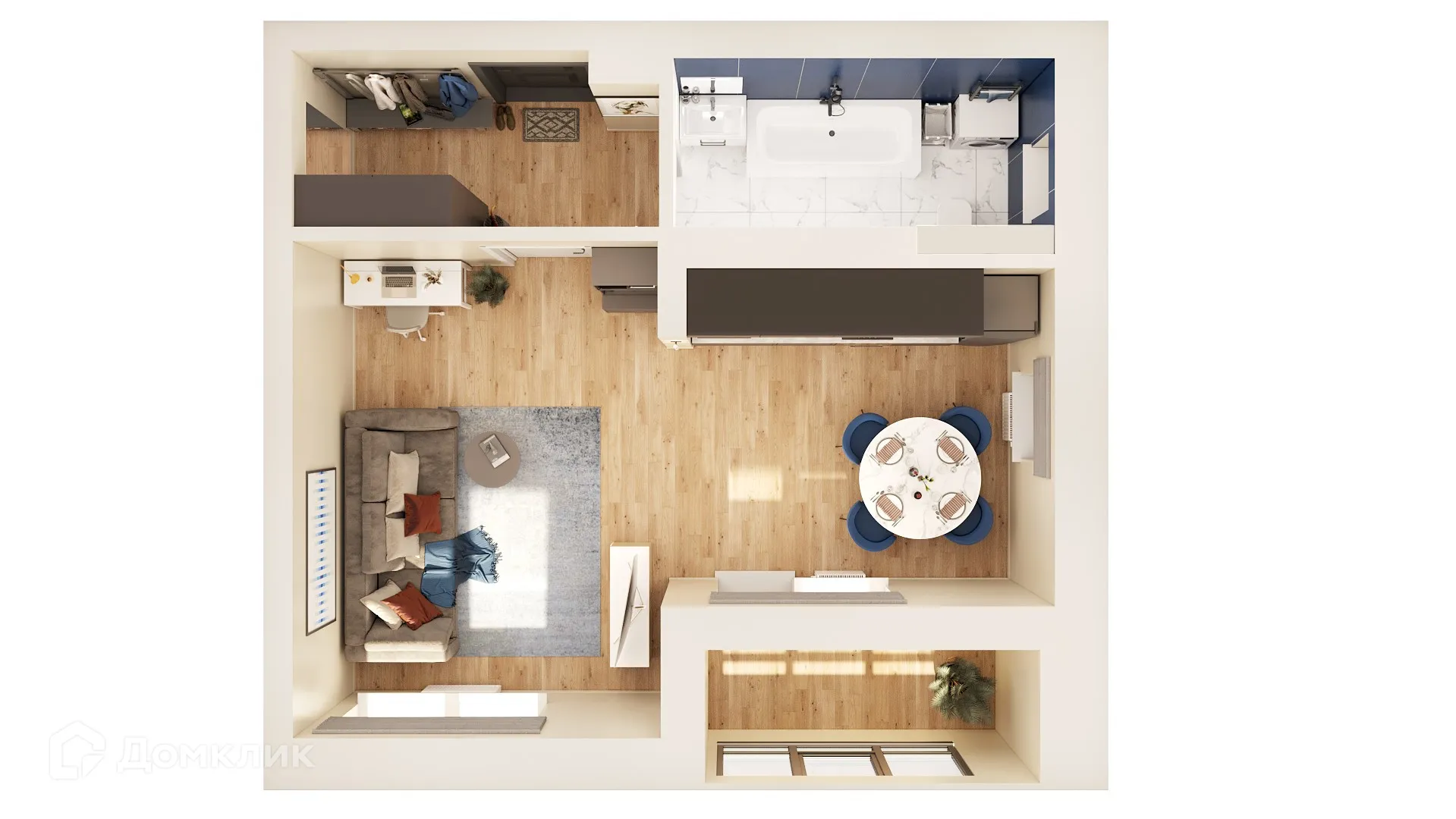 Фото квартиры в ЖК Мой Ритм