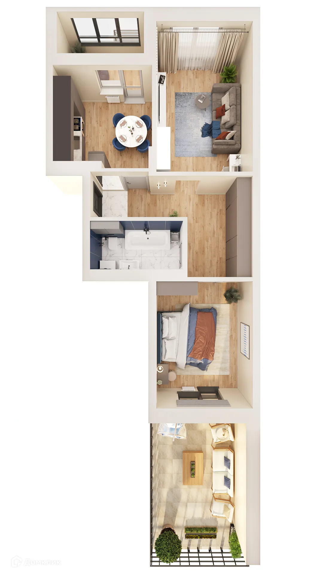 Фото квартиры в ЖК Мой Ритм