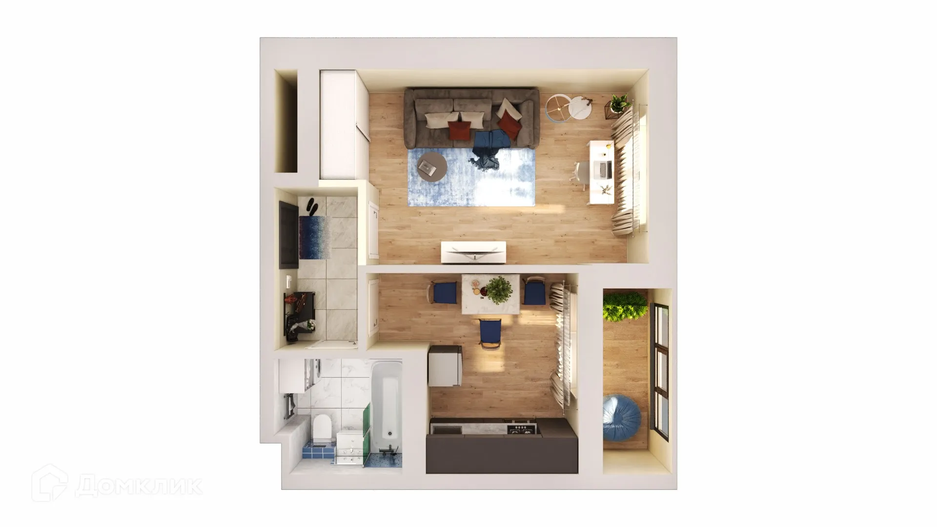 Фото квартиры в ЖК Мой Ритм