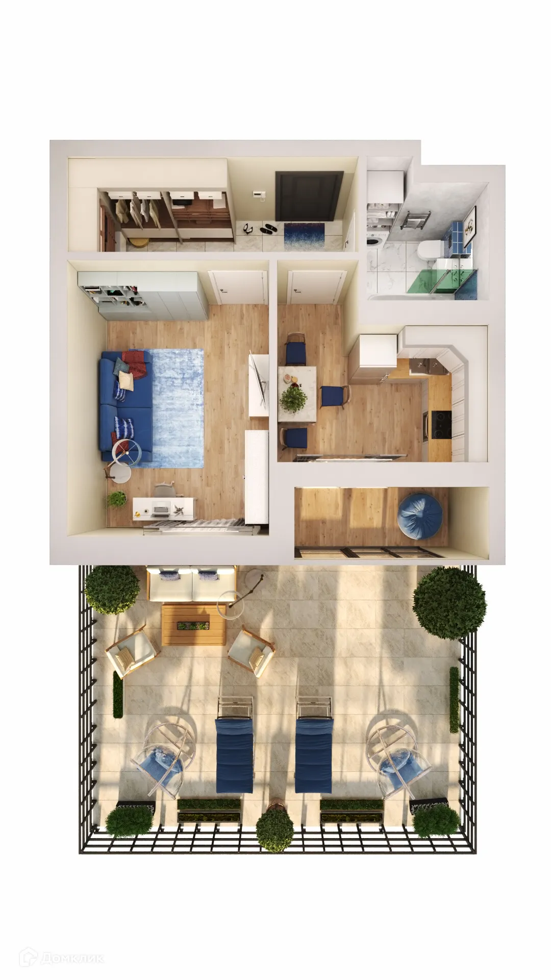 Фото квартиры в ЖК Мой Ритм