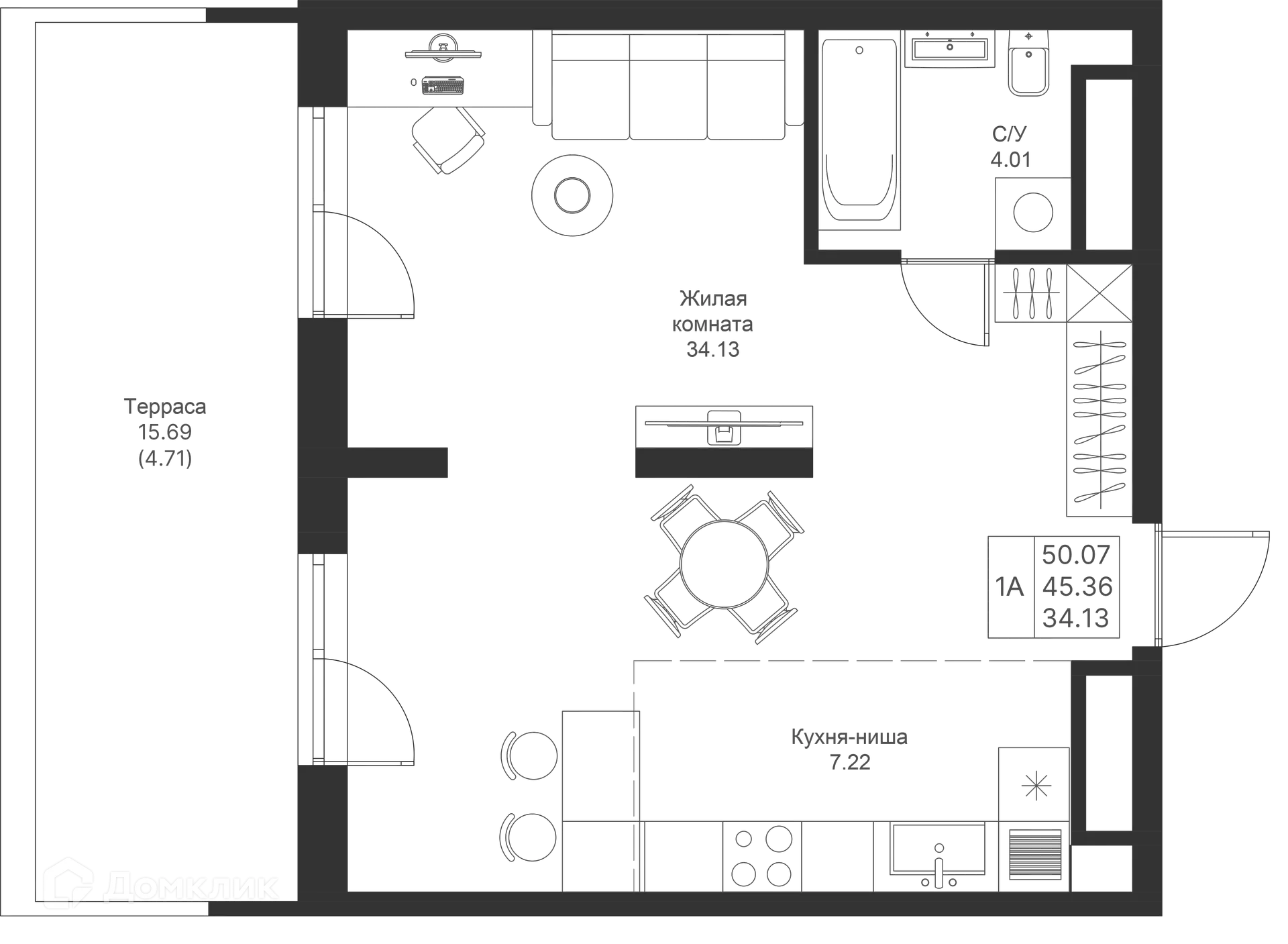 Фото квартиры в ЖК Мой Ритм