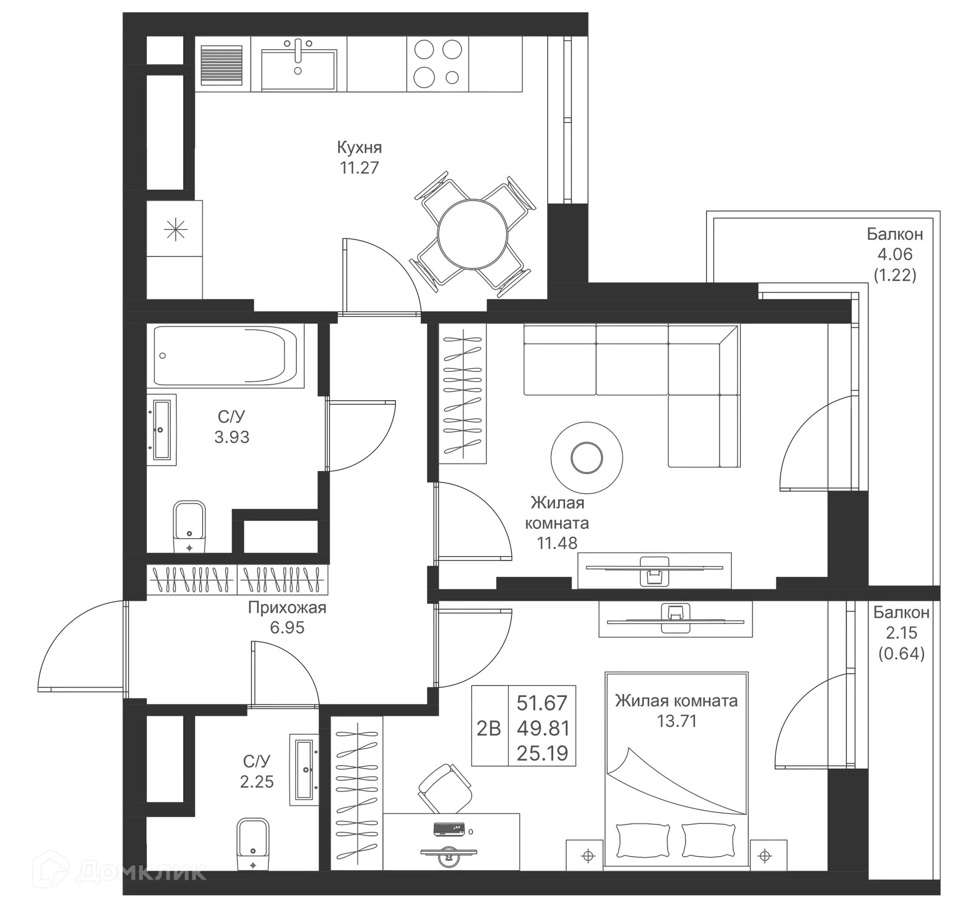 Фото квартиры в ЖК Мой Ритм