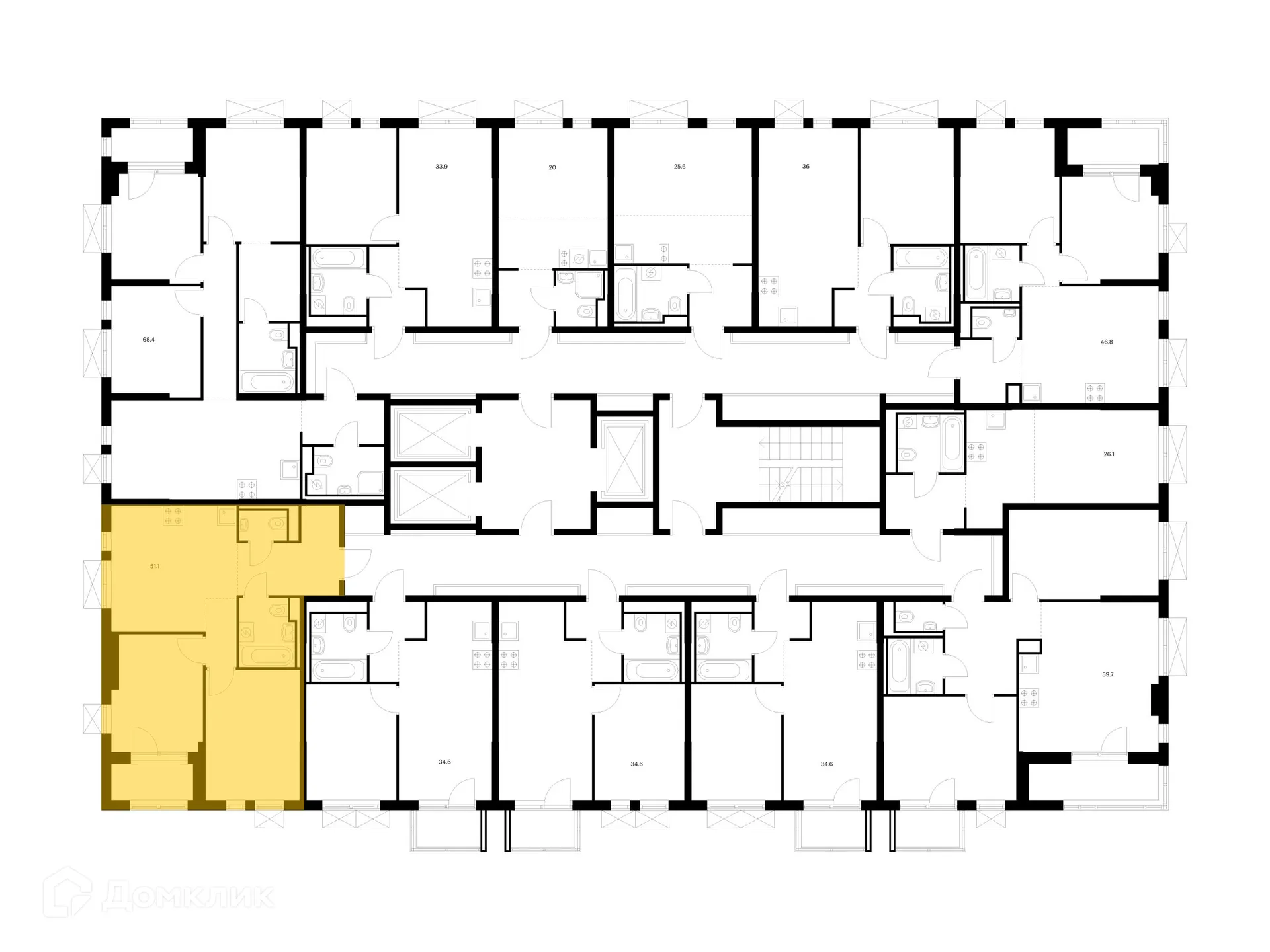 Фото квартиры в ЖК Матюшино парк