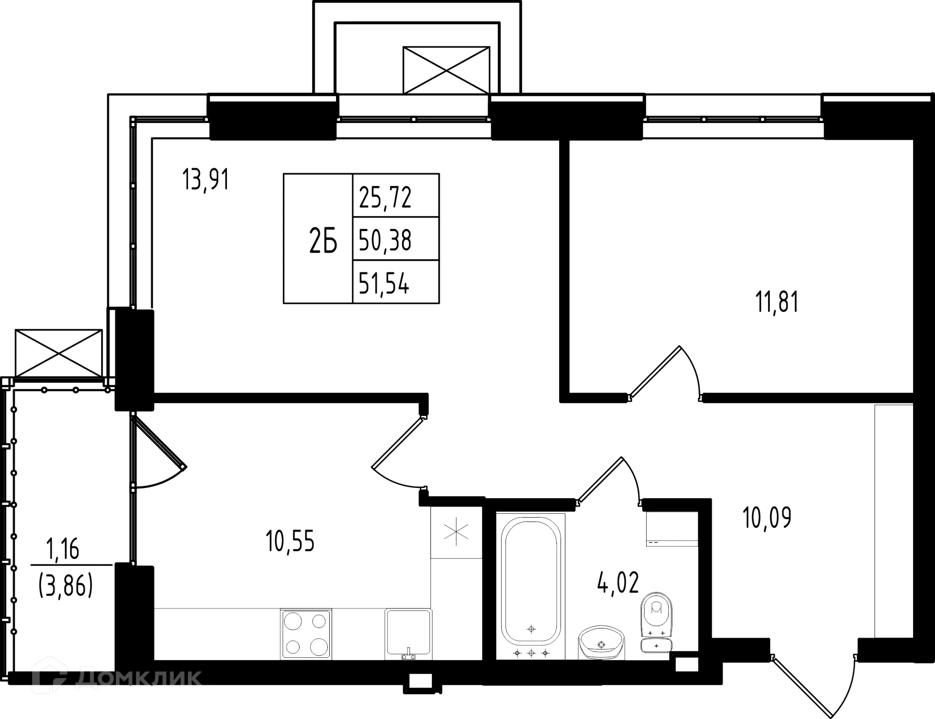 Фото квартиры в ЖК Династия