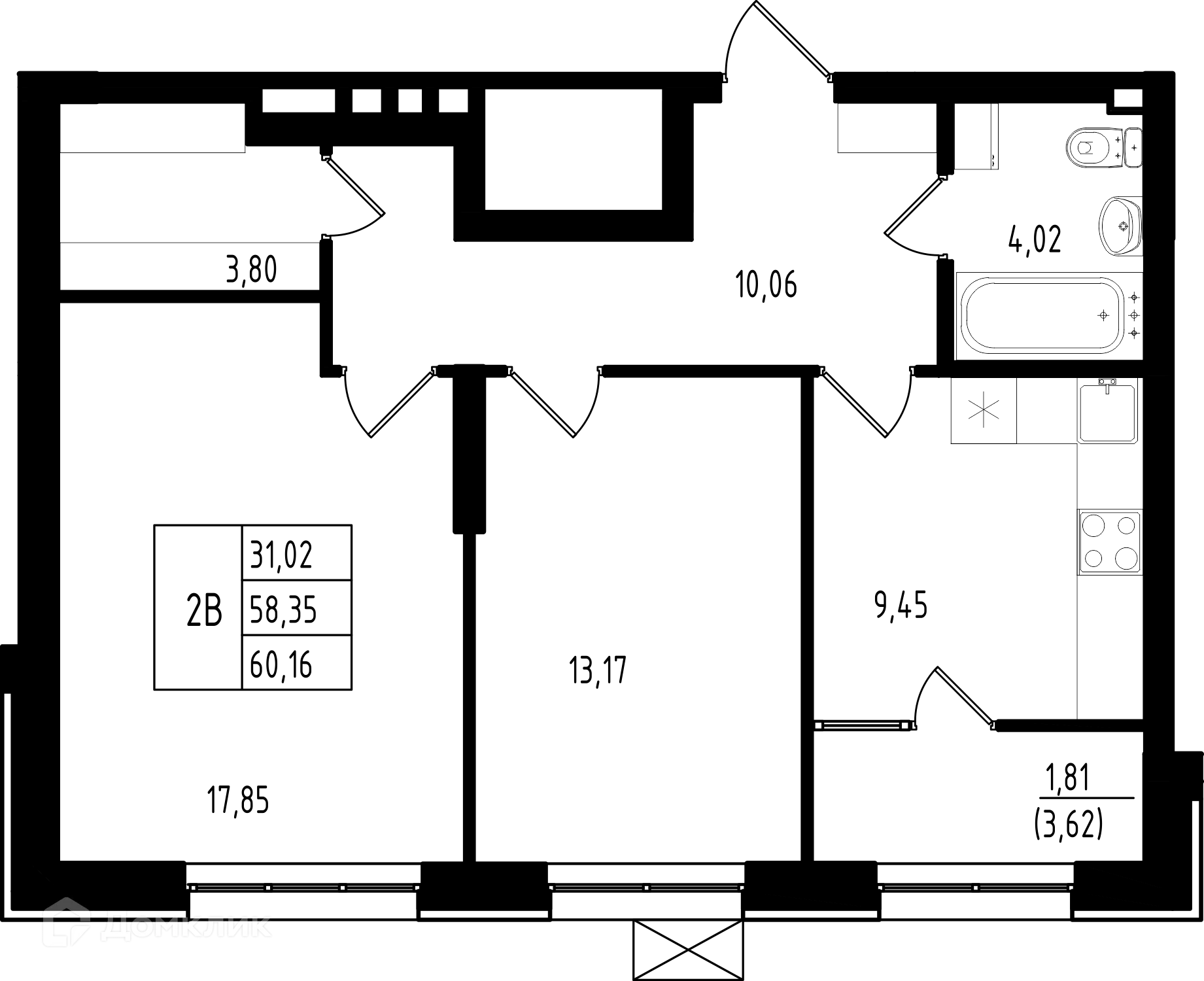 Фото квартиры в ЖК Династия