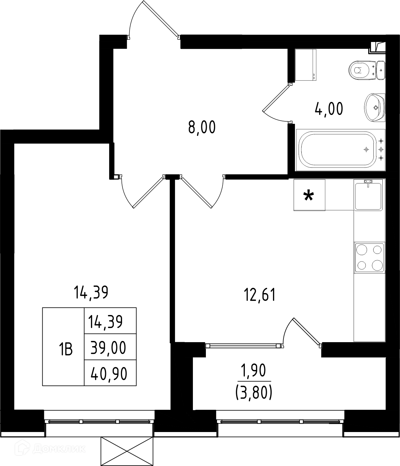 Фото квартиры в ЖК Династия