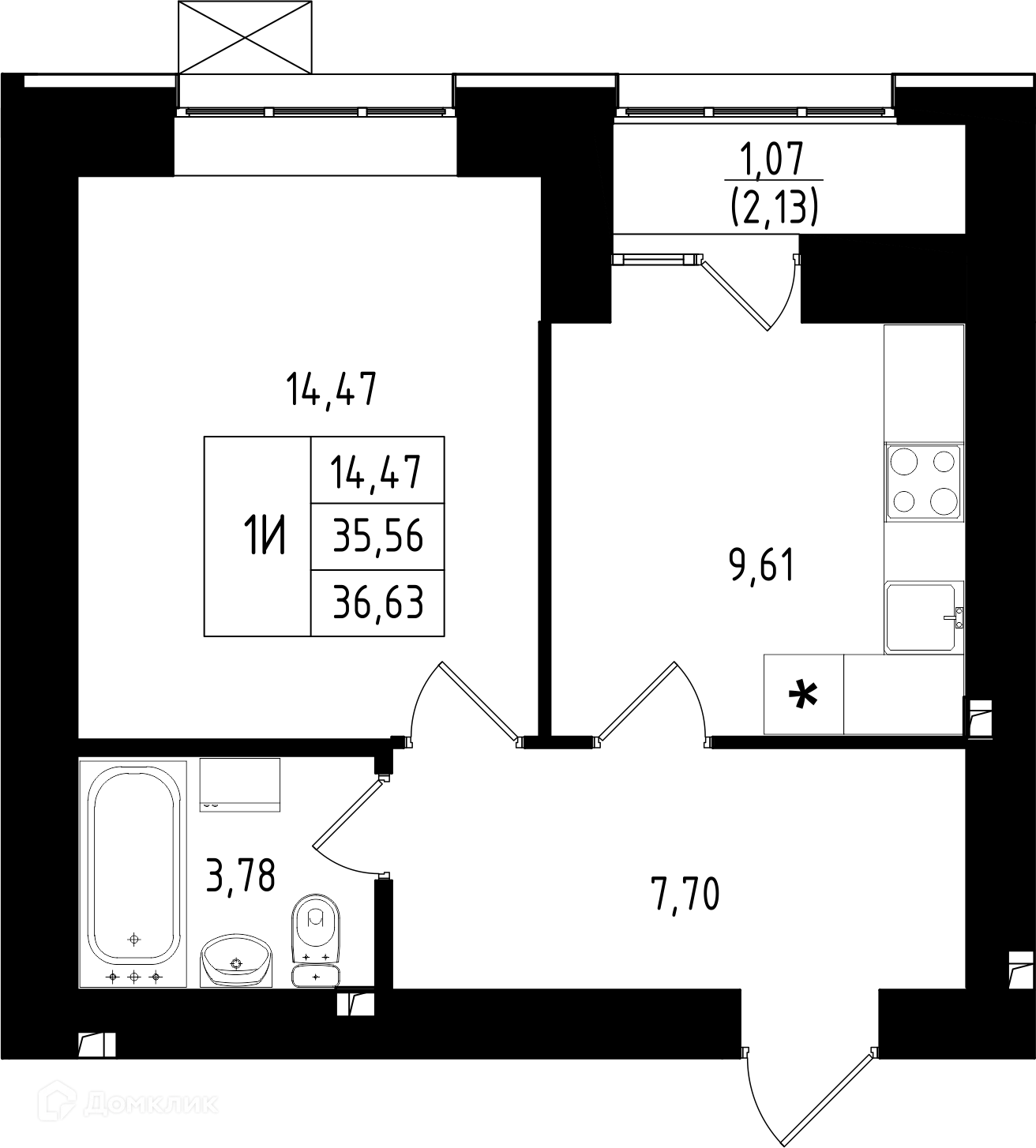 Фото квартиры в ЖК Династия