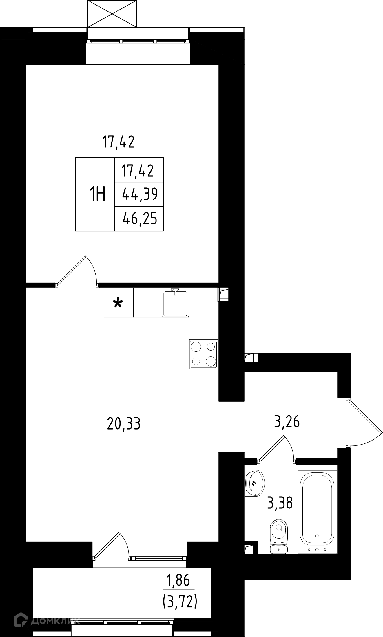 Фото квартиры в ЖК Династия